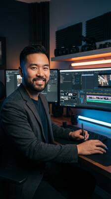 麻豆传媒剪辑师王浩